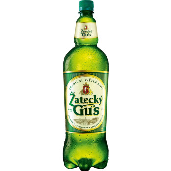 Пиво светлое Zatecky Gus 4.6%, 1.35 ПЭТ