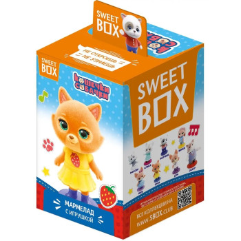 Мармелад с игрушкой СВИТБОКС КОШЕЧКИ-СОБАЧКИ 10 г
