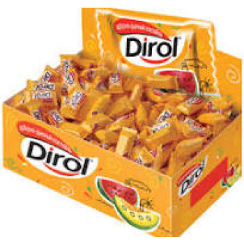 Жевательная резинка Дирол Арбузно-Дынный Коктейль (Две подушки), 2.72г