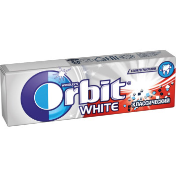 Жевательная резинка Orbit White Классический, 14 г