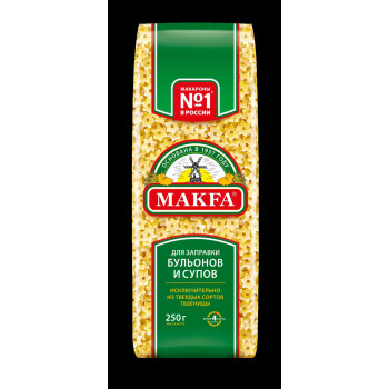 Макароны МАКФА 254-0 Звездочки 250гр
