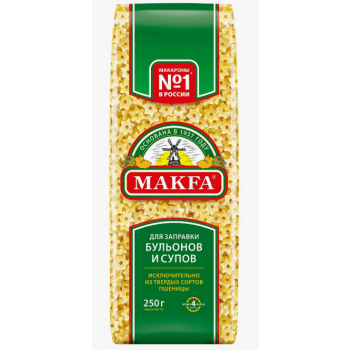 Макароны МАКФА 254-0 Звездочки 250гр