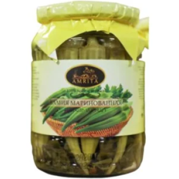 Бамия маринованная  680г (АМРИТА)