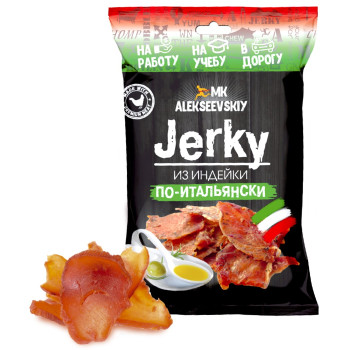 Алексеевский Jerky Индейка по-итальянски, 25г