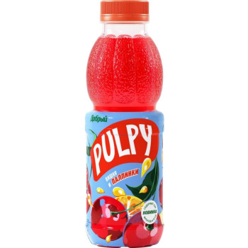 Напиток сокосодержащий Pulpy Вишня 0.45 л