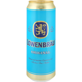 Пиво светлое Lowenbrau Original 5.4%, 0.45л Ж/Б