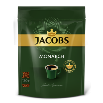 Якобс Монарх Кофе м/у 130гр.