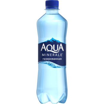 Вода газированная питьевая Aqua Minerale 0.5л