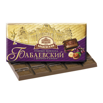 Бабаевский Шоколад 100г. Фундук/Изюм