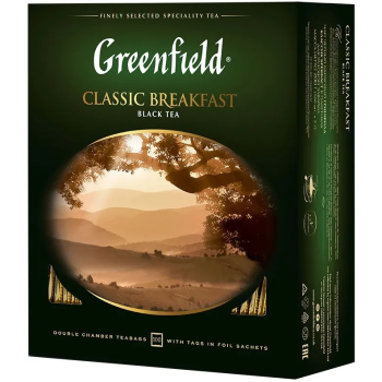 Чай черный Greenfield Classic Breakfast, 100 х 2 г