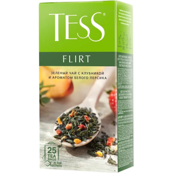 Чай зеленый Tess Flirt green Флирт Грин, 25 x 1,5 г