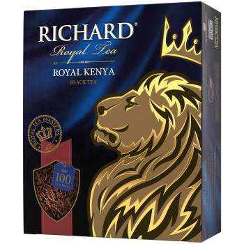 Чай черный Richard Royal Kenya, 100 пакетиков