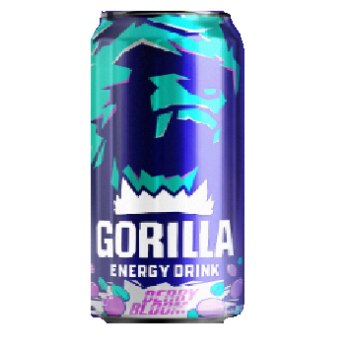Энергетический напиток Gorilla Berry Bloom  Берри Блум 0,45л