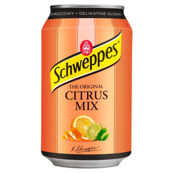 Напиток газированный Schweppes Citrus Mix, 0.33л