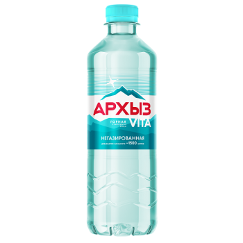 Вода минеральная негазированная Архыз Вита 0,5л