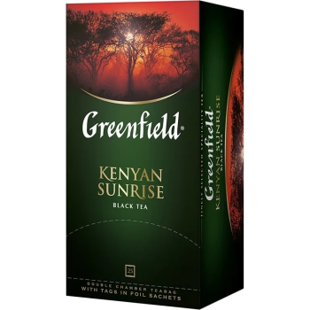 Чай черный Greenfield Kenyan Sunrise, 25 х 2 г