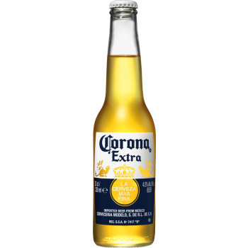 Напиток пивной Corona Extra 4.5%, 0.355л Стекло