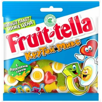 Мармелад жевательный Fruittella Крутой Микс, 150г
