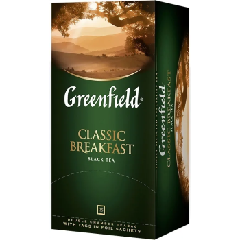 Чай черный Greenfield Classic Breakfast, 25 х 2 г