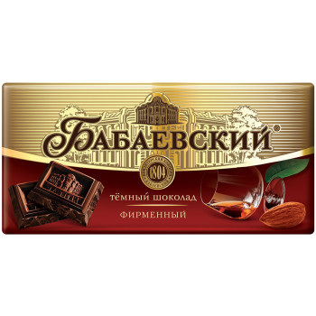 Шоколад Бабаевский темный Фирменный, 90г