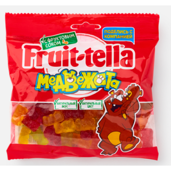 Мармелад жевательный Fruittella Медвежата, 150г.