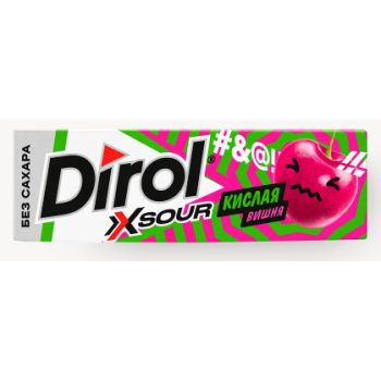 Дирол Кислая Вишня X Sour 