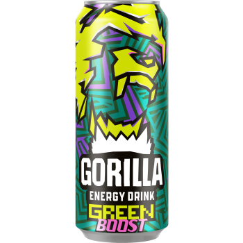 Энергетический напиток Gorilla Грин Буст 0.45л