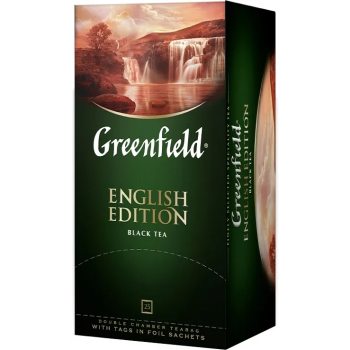 Чай черный Greenfield English Edition, 25 х 1,5 г