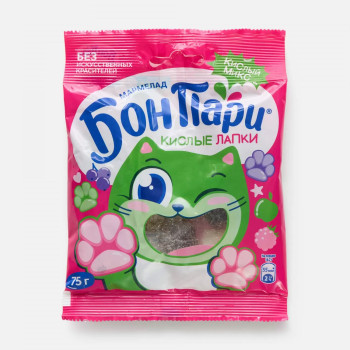 Бон-Пари марм. фрукт. 75г. Кислые Лапки