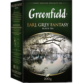 Чай черный Greenfield Earl Grey Fantasy, 200 г