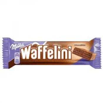 Милка печенье Milka Waffelini вафельный батончик ChocoMax 31г.