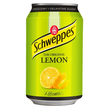 Напиток газированный Schweppes Lemon, 0.33л