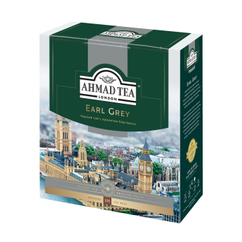 Чай черный Ahmad Tea Earl Grey с бергамотом, 100 х 2 г