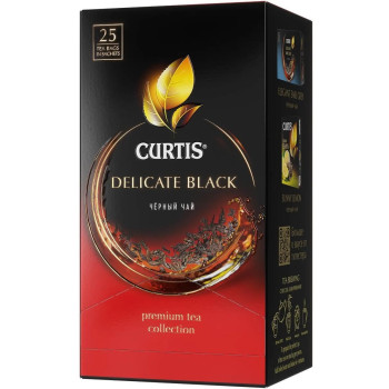 Чай черный Curtis Delicate Black, 25 пакетиков