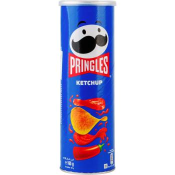 Чипсы картофельные Pringles Кетчуп, 165г