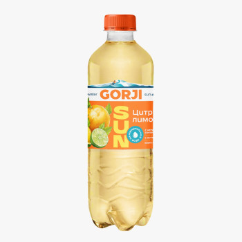 Вода минеральная GORJI со вкусом Цитрус-лимона 0,5л 
