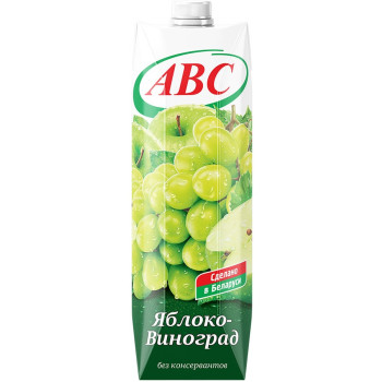 Нектар АВС Яблоко-Виноград 1л