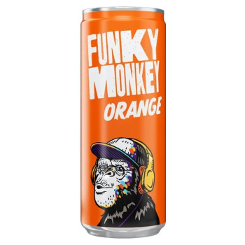 Напиток газированный Funky Monkey Оранж 0,33л