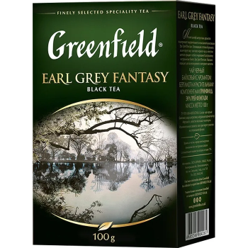 Чай черный Greenfield Earl Grey Fantasy, 100 г