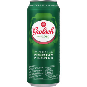 Пиво светлое Grolsch Premium Pilsner 5%, 0.45л Ж/Б