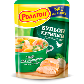 Роллтон Бульон 90г. Курица