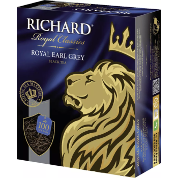 Чай черный Richard Royal Earl Grey, 100 x 2 г