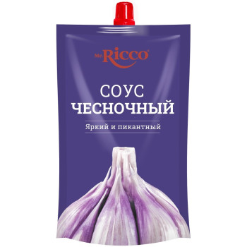 Соус Mr.Ricco Чесночный, 210г