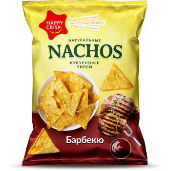 Чипсы Кукурузные Papa Nachos  150г. Барбекю