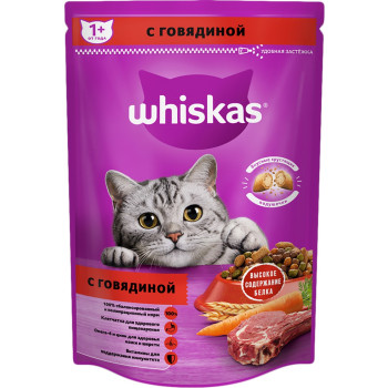 Кош. Корм сухой (Whiskas) Говядина 350г