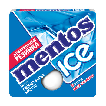 Жевательная резинка Mentos ICE Перечная Мята, 12.9г