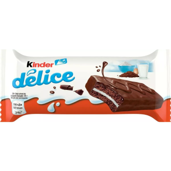 Пирожное Kinder Delice с молочной начинкой, 39г