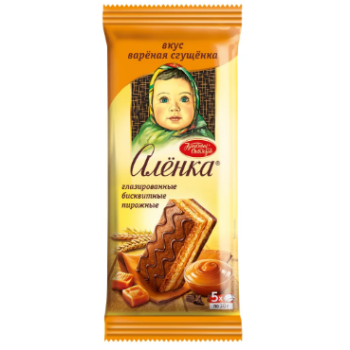 Аленка 150г. Бисквит Вареная Сгущенка