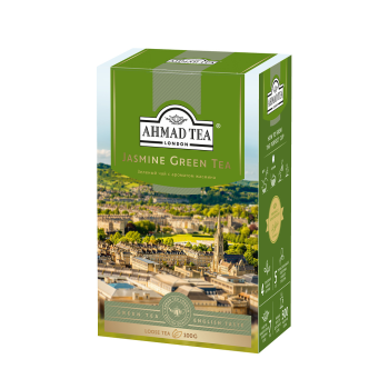 Чай зеленый Ahmad Tea листовой Jasmine Green Tea с жасмином, 100 г